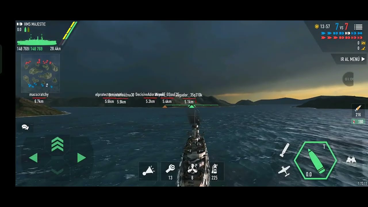 Batle of warships, !ja¡ por la espalda y ni cuenta me di