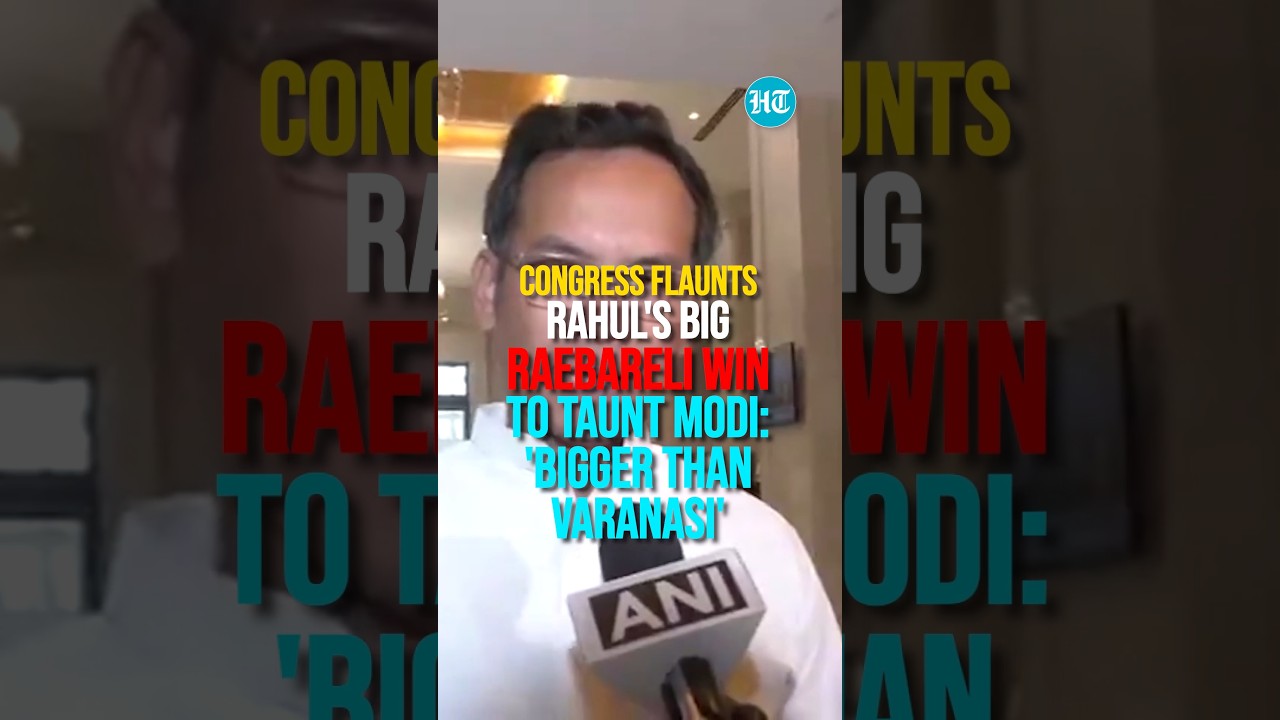 Congress Flaunts Rahul's Big Raebareli Win To Taunt Modi: 'Bigger Than Varanasi'