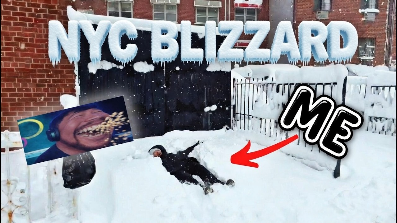 Blizzard warning in NYC so I decided to go outside...