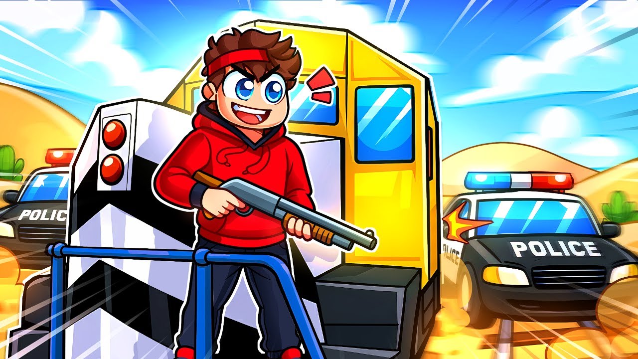 J'ai utilisé le TRAIN pour ÉCHAPPER à la POLICE sur GTA V !