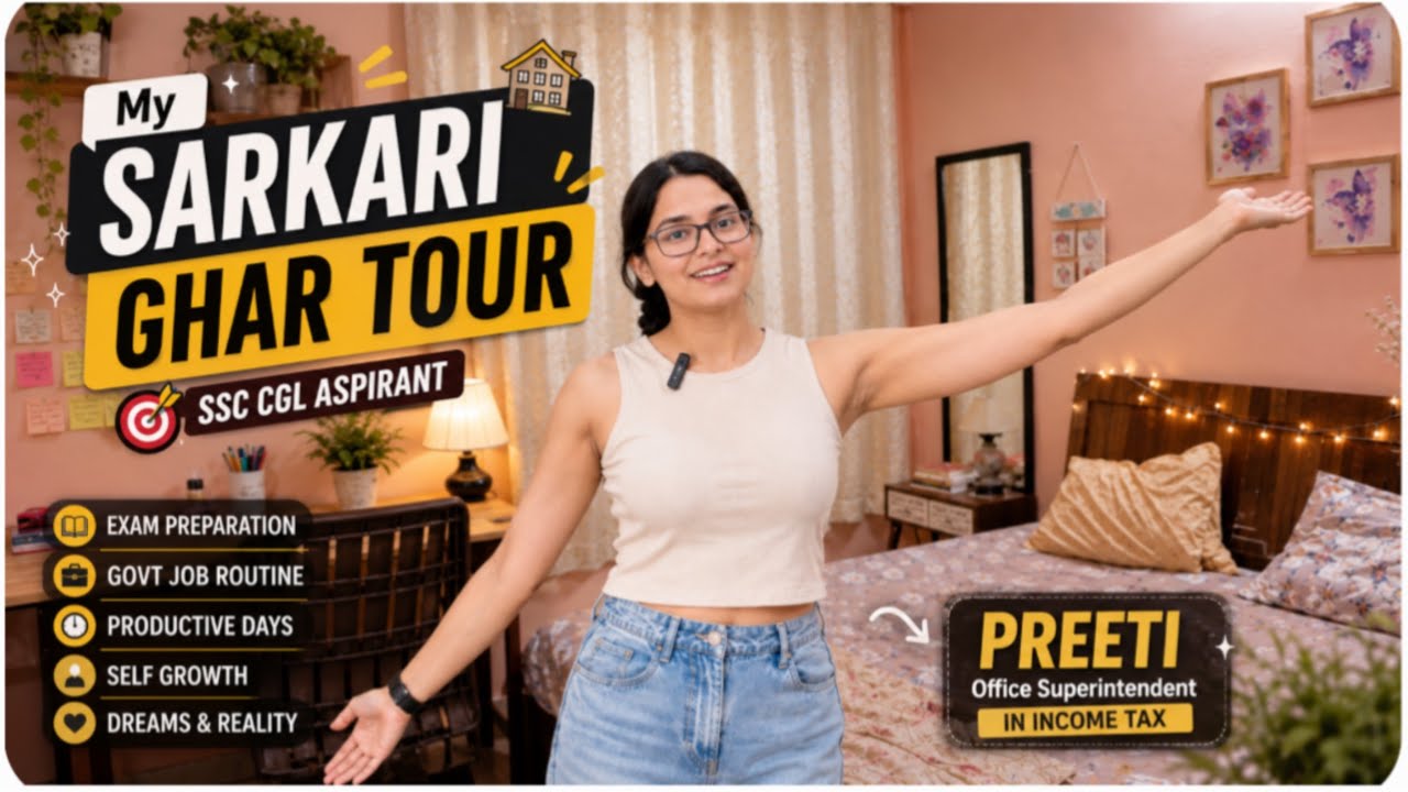 🏡My Government Quarter Tour | Government Job Girl Living Alone