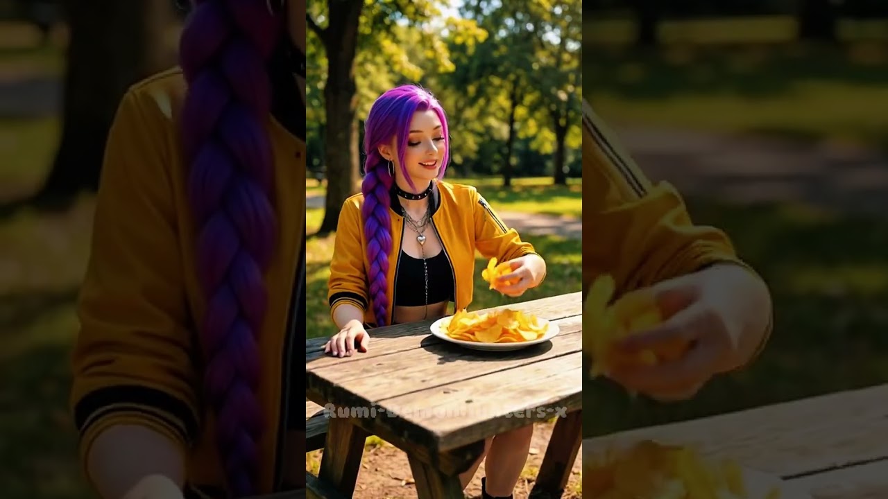 Rumi is very Hungry 😂 #kpopdemonhunters 