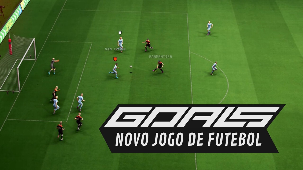 GOALS: O NOVO FUTEBOL ONLINE DA STEAM! PRIMEIRA GAMEPLAY [PT-BR]