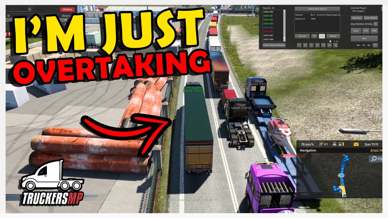 🔥 Chaotic Drivers, Cars and Everything Together | TruckersMP