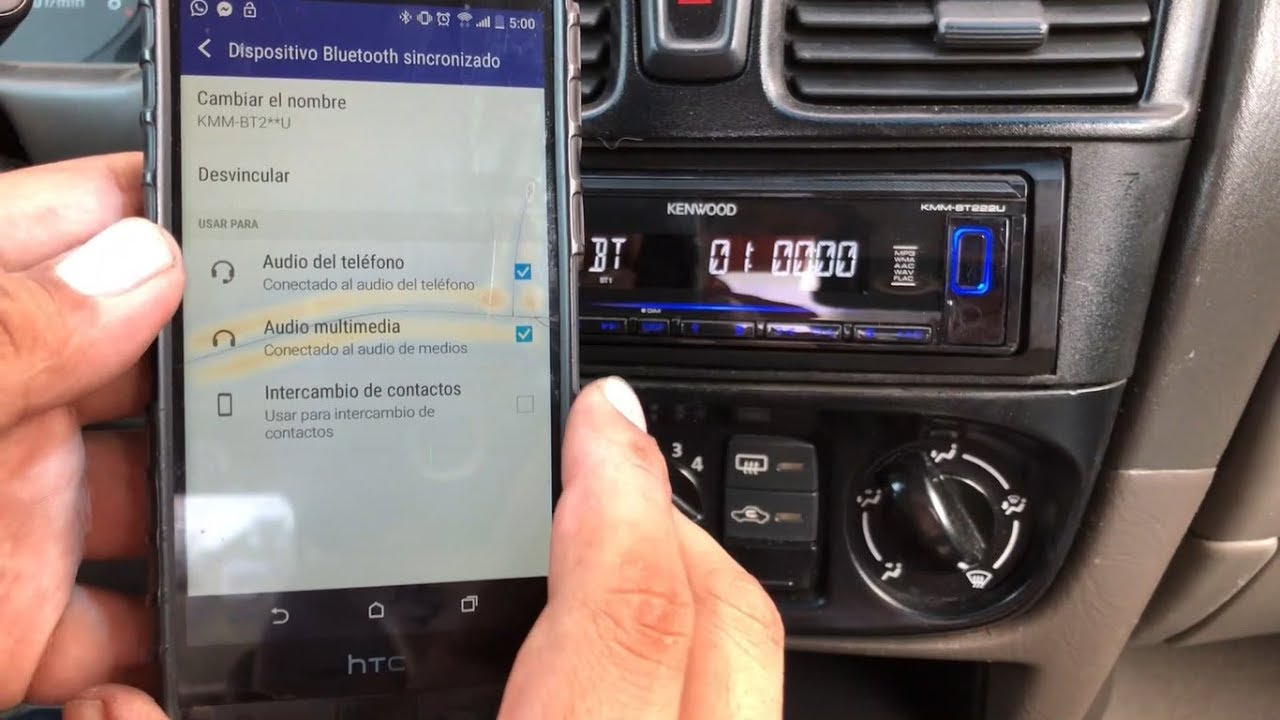 Como Conectar Celular a Estereo via Bluetooth / JMK