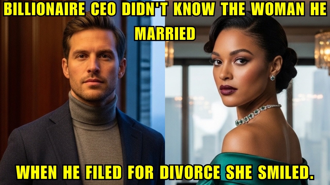 Billionaire CEO Didn't Know The Woman He Married—When He Filed For Divorce She Smiled.