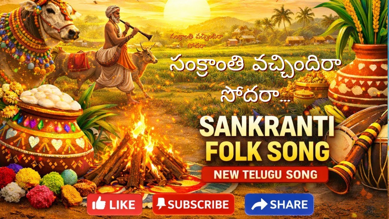 Sankranti Folk Song | New Telugu Festival Special 2026