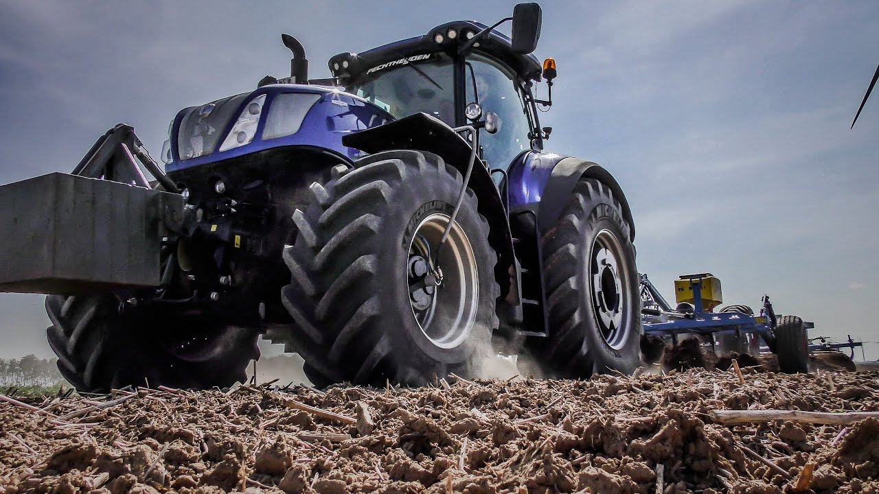 NEW HOLLAND T7.315 HD | LEMKEN KARAT 9 | APV | PTG Reifendruckregelanlage |