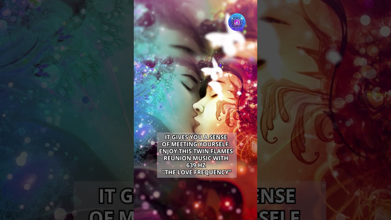 TWIN FLAMES REUNION ❤ 639 Hz ❤ Energetic Love & Attraction  ❤ Attract Love while you Sleep #shorts