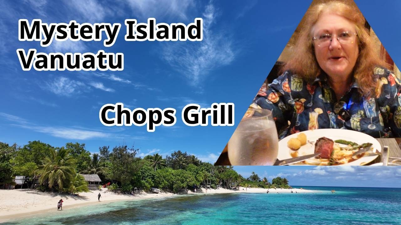 Anthem of the Seas Mystery Island. Chops Grill Specialty Restaurant