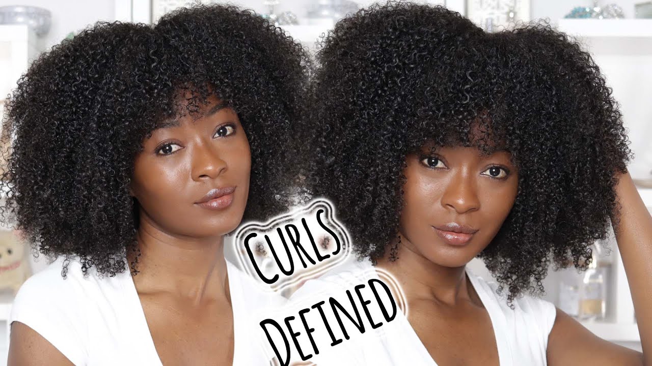How to Perfectly Define & Style Your Curly Wig With Bangs | Curls Curls