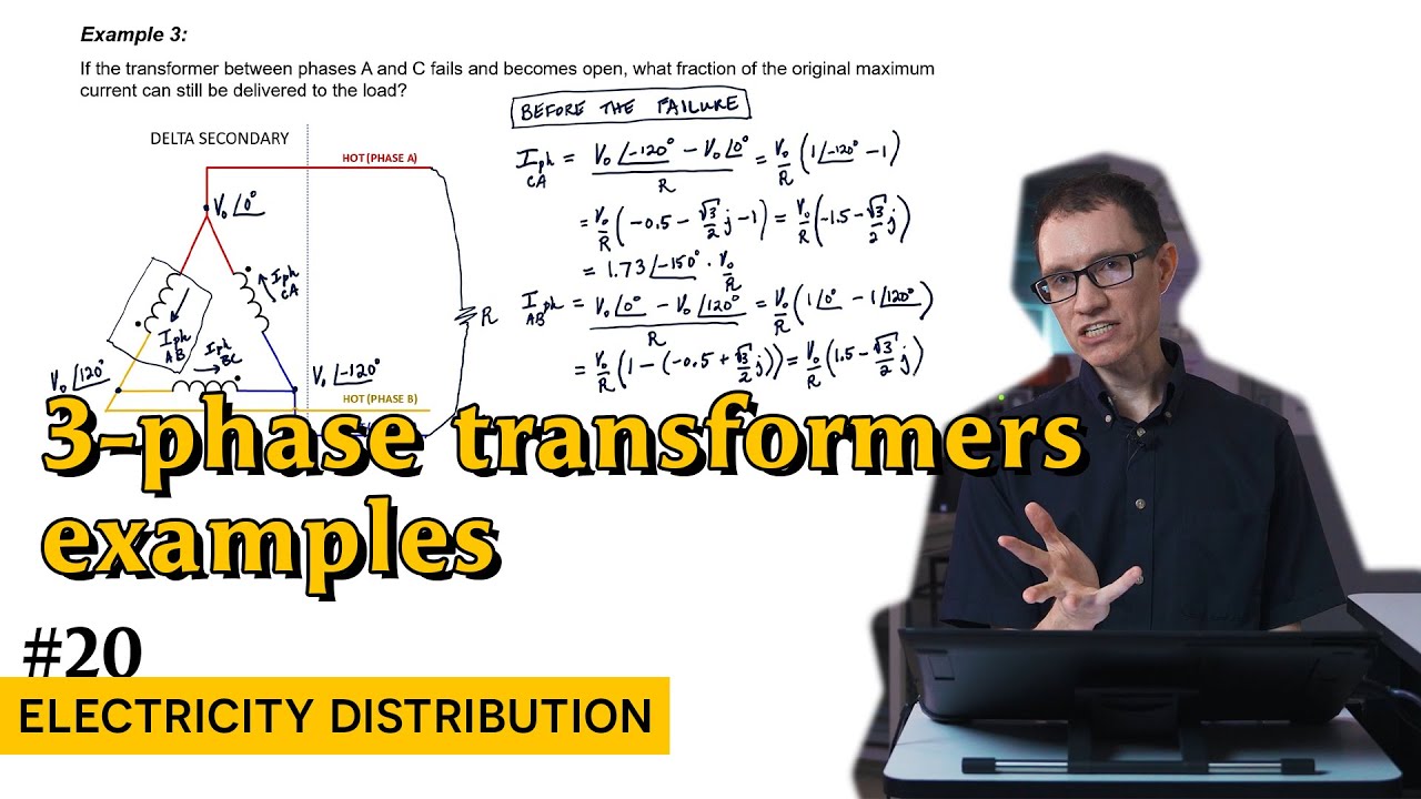 3-phase transformers example problems (20 - Electricity Distribution)