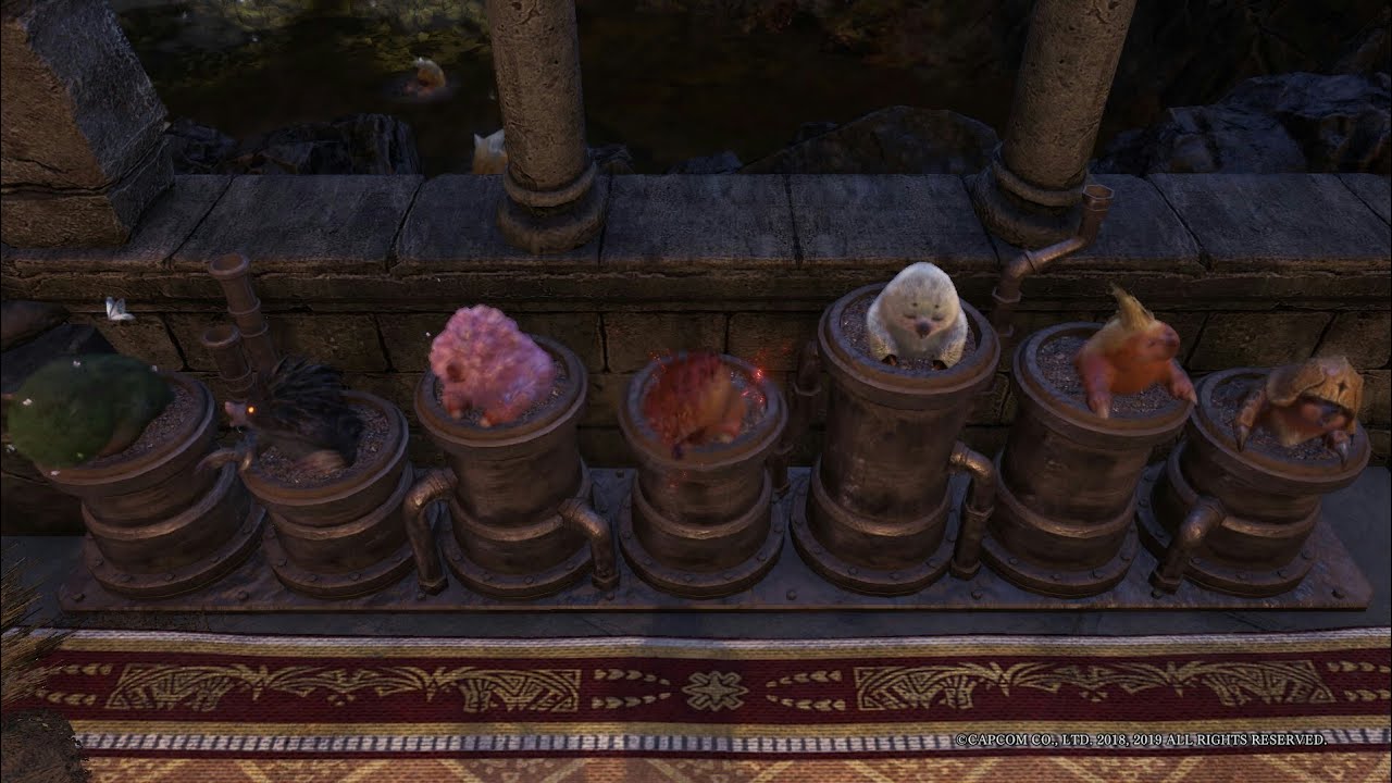 MHW: All Iceborne Endemic Life/Pets (Timestamps In Description)