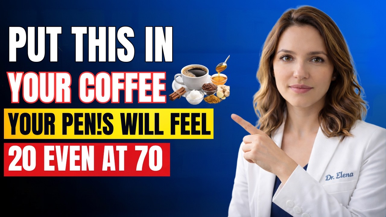 Urologist: 5 Things to Add to Your Coffee For Massive Blood Flow & Vitality