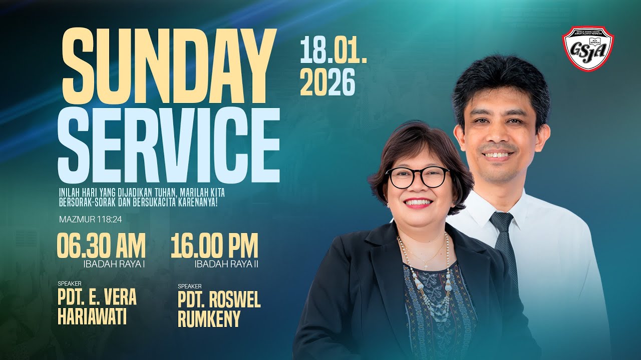 IIBADAH RAYA I - GSJA EMMANUEL KARANGPLOSO || 18 JAN 26