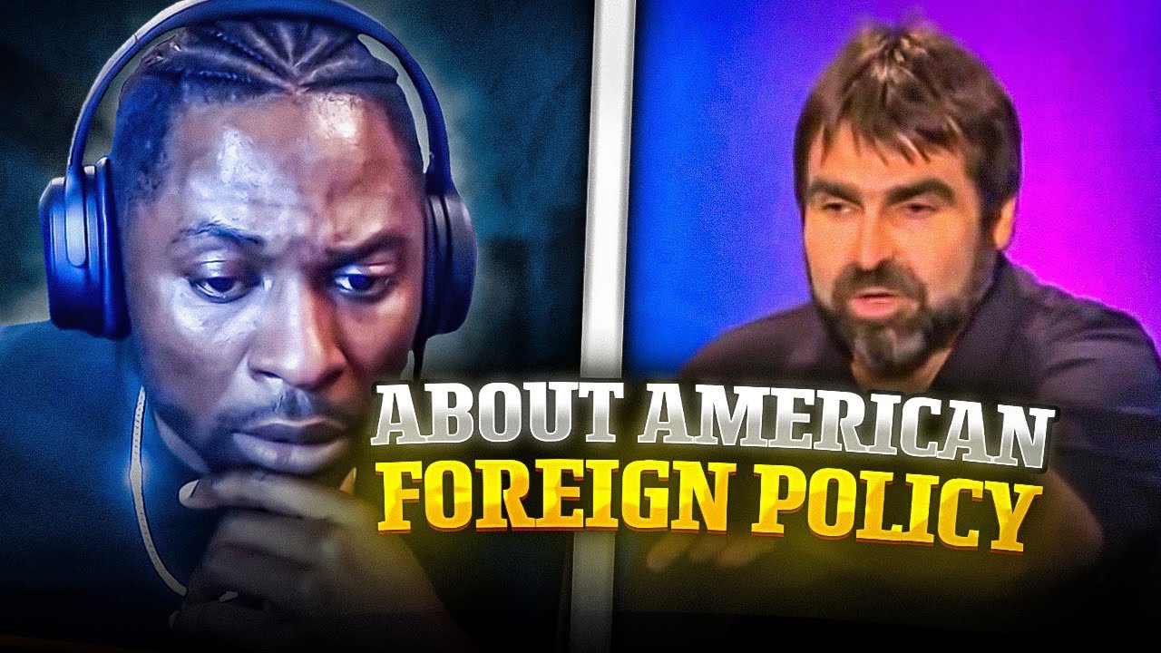 GERMAN BRUTAL SATIRE  Part 1 - Volker Pispers history of USA 1 of 5 REACTION