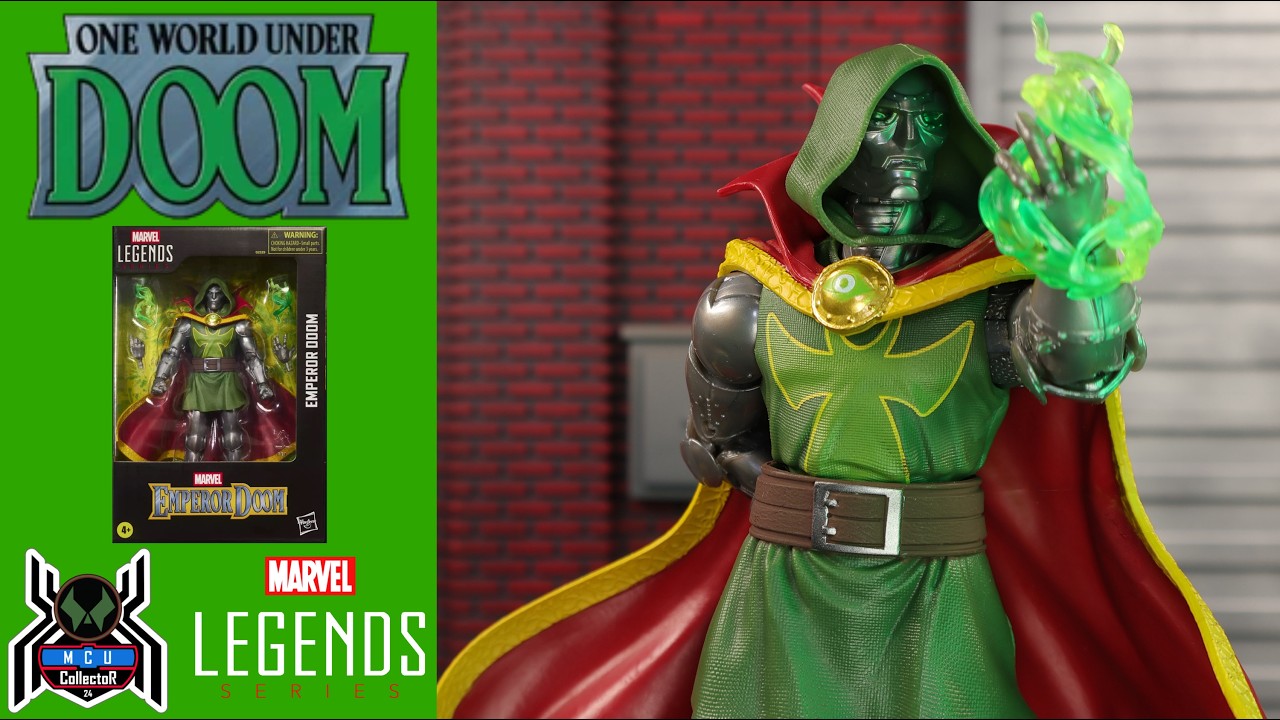 Marvel Legends EMPEROR DOOM One World Under Doctor Doom Comic Figure Review