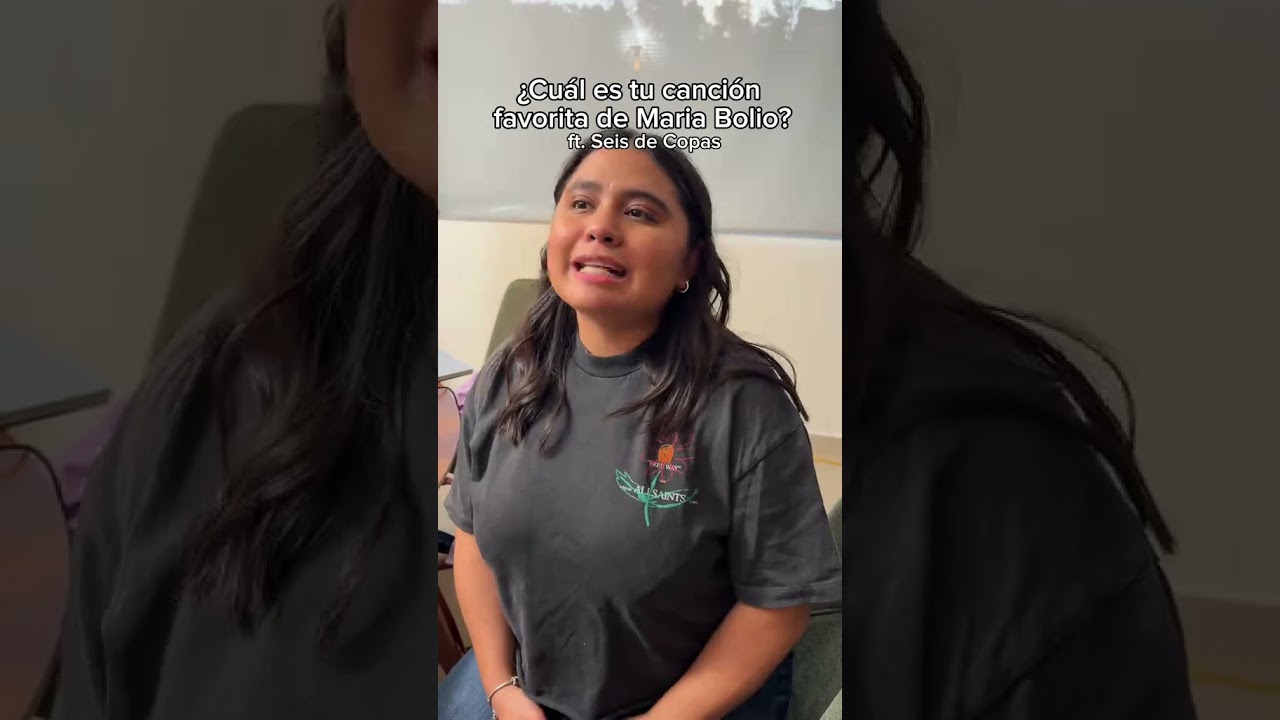 &iquest;Cu&aacute;l es tu canci&oacute;n favorita de Maria Bolio? ✨ ft. Seis de Copas @Seis De Copas 🤍SE VIENE M&Uacute;SICA N