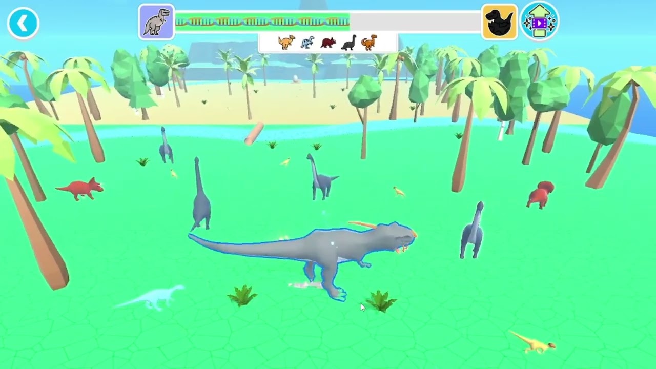Dragon এর বড় হওয়ার গল্প  😂. Free online game. Dino Domination