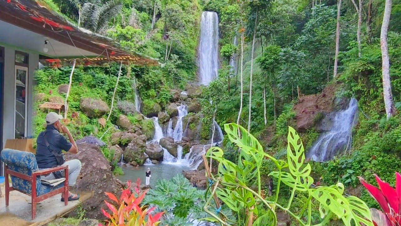 WoW‼️Buka Pintu Langsung Melihat Curug,Kampung Asri di Pasirkuda Cianjur ||Curug Cikurutug