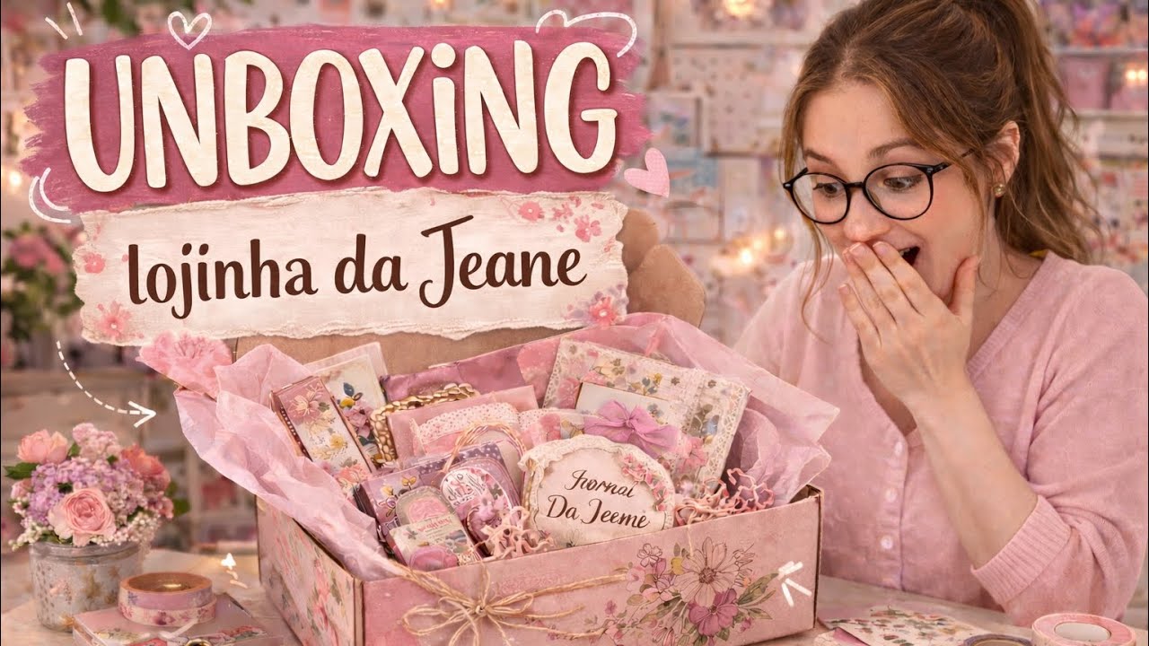 UNBOXING LOJINHA DA JEANE - comprinhas 