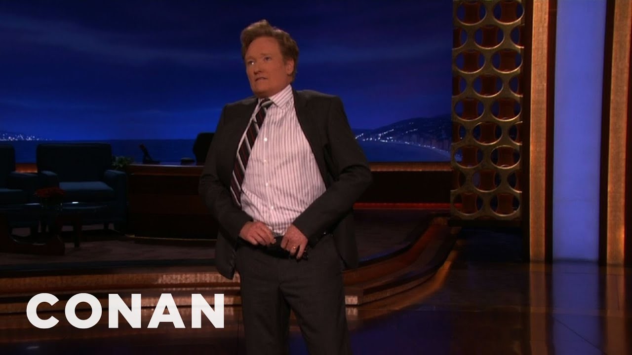 Conan Drops Trou & Flashes His Huge Bruise | CONAN on TBS