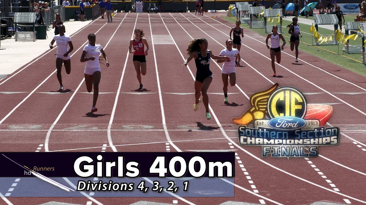 2022 TF - CIF-ss FINALS - 400 Meters (Girls, all 4 divisions)