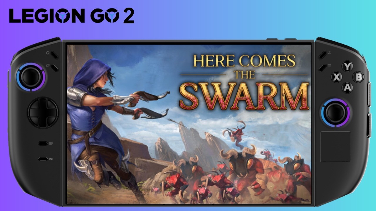 Here Comes The Swarm Legion Go 2 Performance: Z2 Extreme Settings / Gameplay