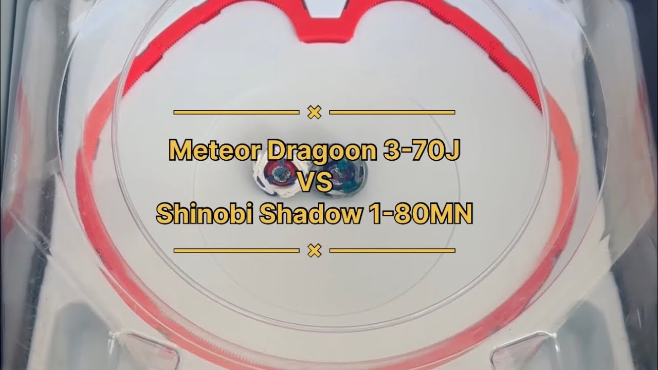 Meteor Dragoon 3-70J VS Shinobi Shadow 1-80MN