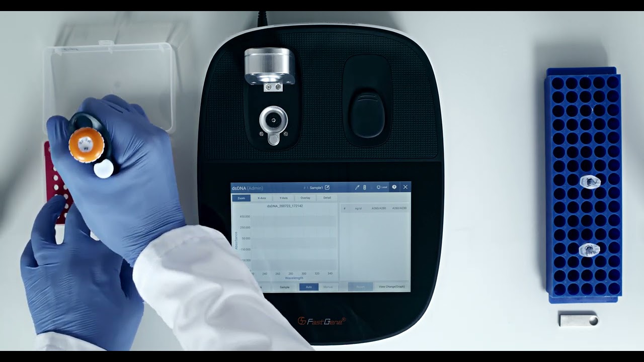 FastGene NanoSpec - Easily measure DNA concentrations!