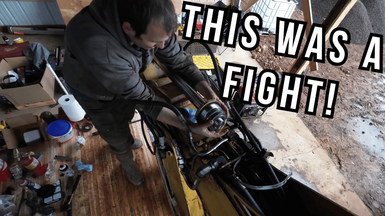 Can I Get This Back Together?  Rebuilding a CAT Backhoe Hydraulic Cylinder Part 2
