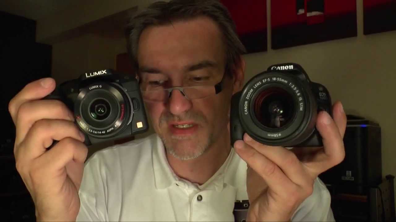 Canon EOS 100D vs. Panasonic Lumix DMC-G6 - DSLR vs. Systemkamera (Deutsche Version)