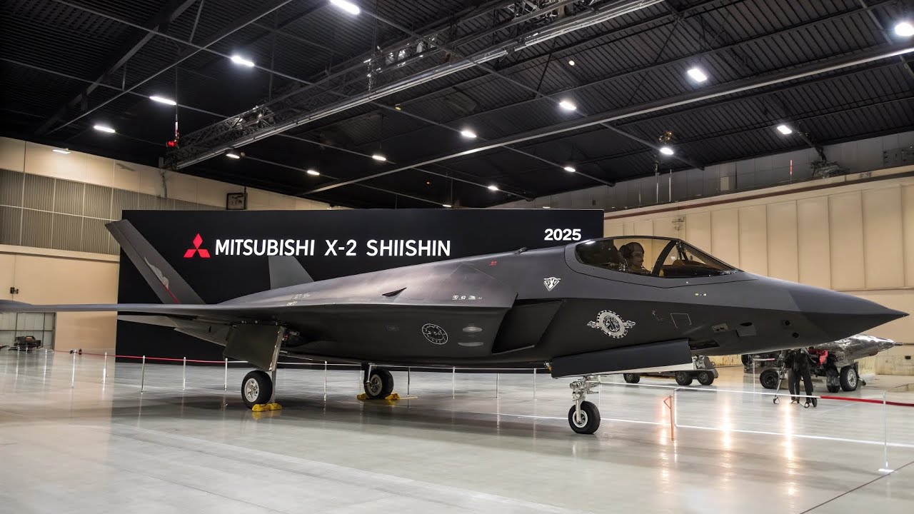2025年ついに全貌公開｜三菱X-2「心神」日本初の本格ステルス戦闘機の実力