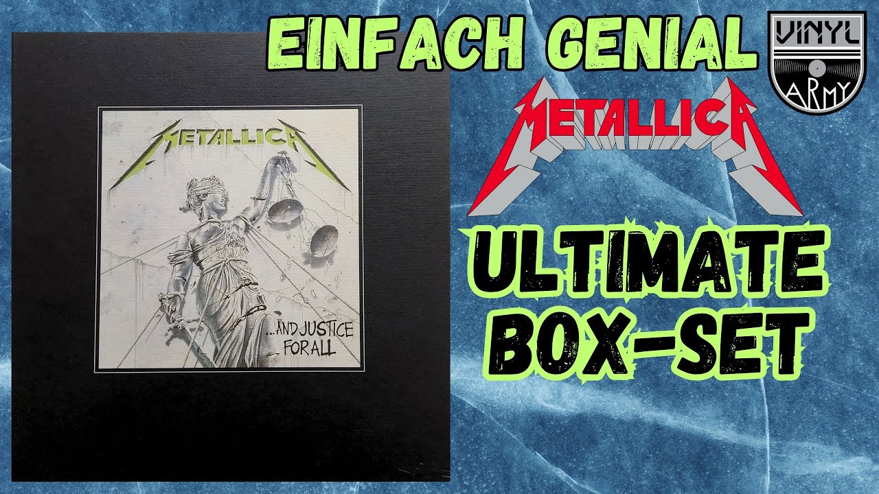 Ein Meisterwerk ! Metallica ... And Justice For All Ultimate Vinyl, DVD & CD Box Set | Unboxing