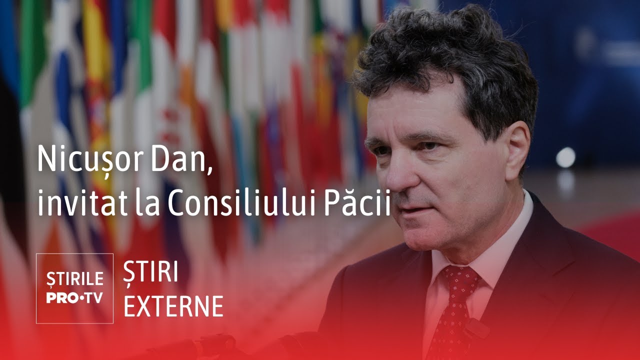 Nicușor Dan, invitat de Donald Trump la prima reuniune a Consiliului Păcii