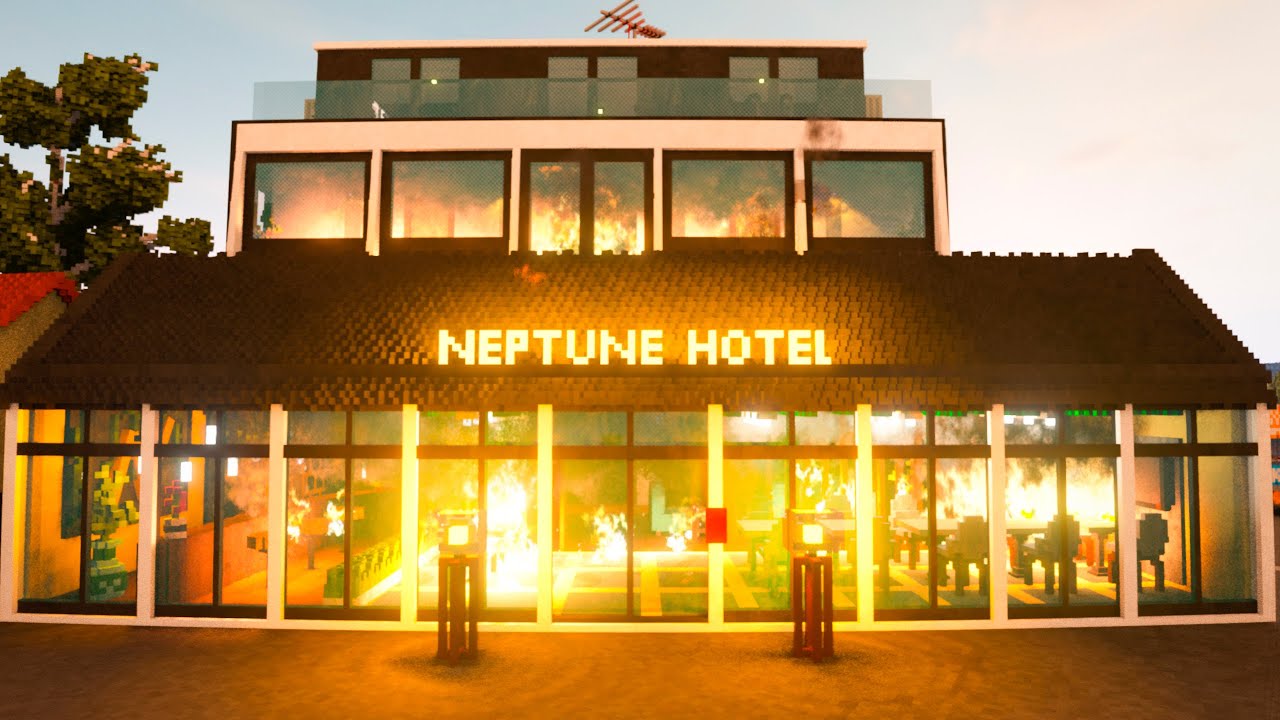 I SET fire to the NEPTUNE Hotel in various ways - Teardown