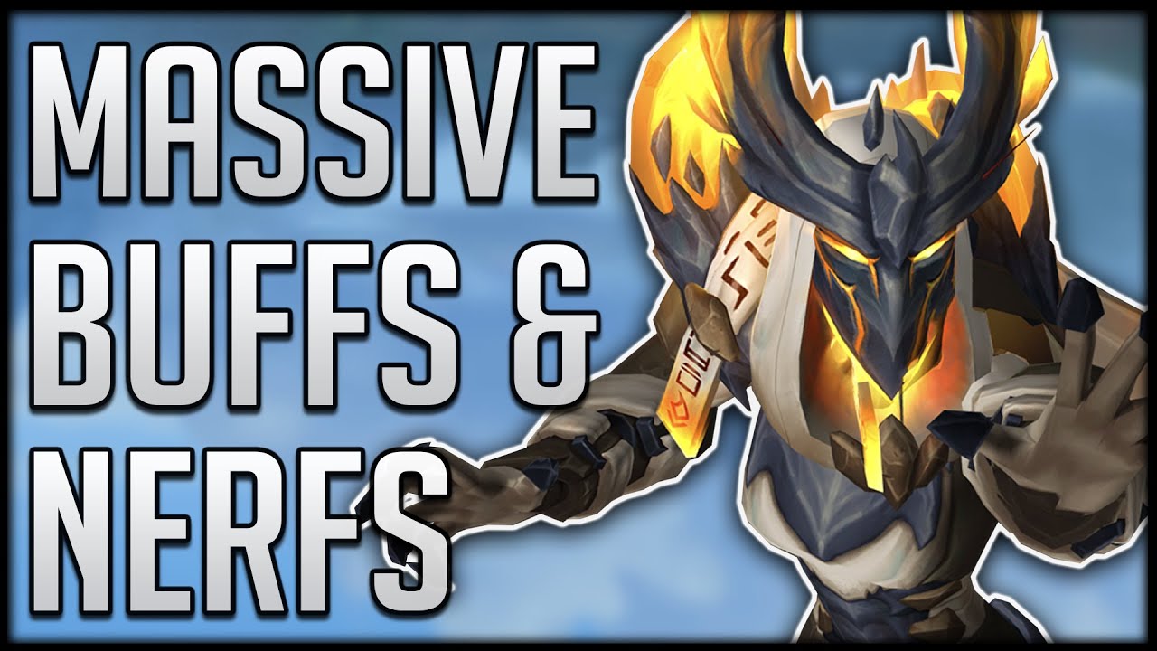 100% Damage Increases!! HUGE Class Buffs & Nerfs, New Gear Catch Up & Valor Cap Removed!