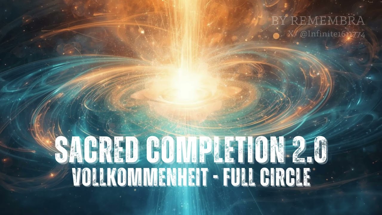 Sacred Completion 2.0 – Full Circle |  Frequencies 333 Hz · 777 Hz · 999 Hz | ReMembra