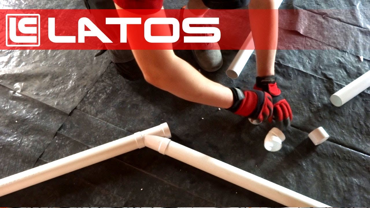 Montaż odkurzacza centralnego BEAM w domu za pomocą osadzaka Hilti GX 120.