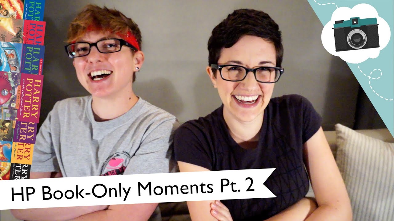 More Harry Potter Book-Only Moments (with Jackson Bird) | @laurenfairwx