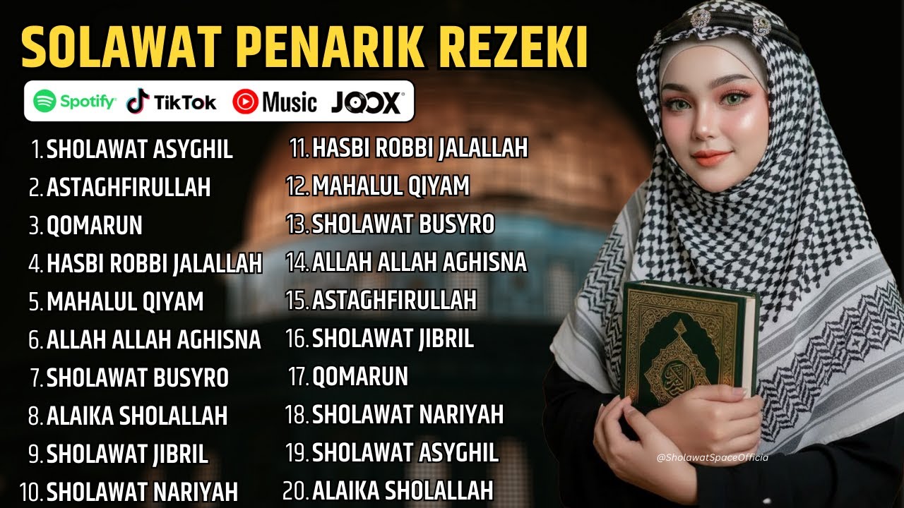 JANGAN LEWATKAN 🌙 SHOLAWAT JIBRIL PEMBUKA PINTU REZEKI TERBARU 2026 | SHOLAWAT NABI MERDU