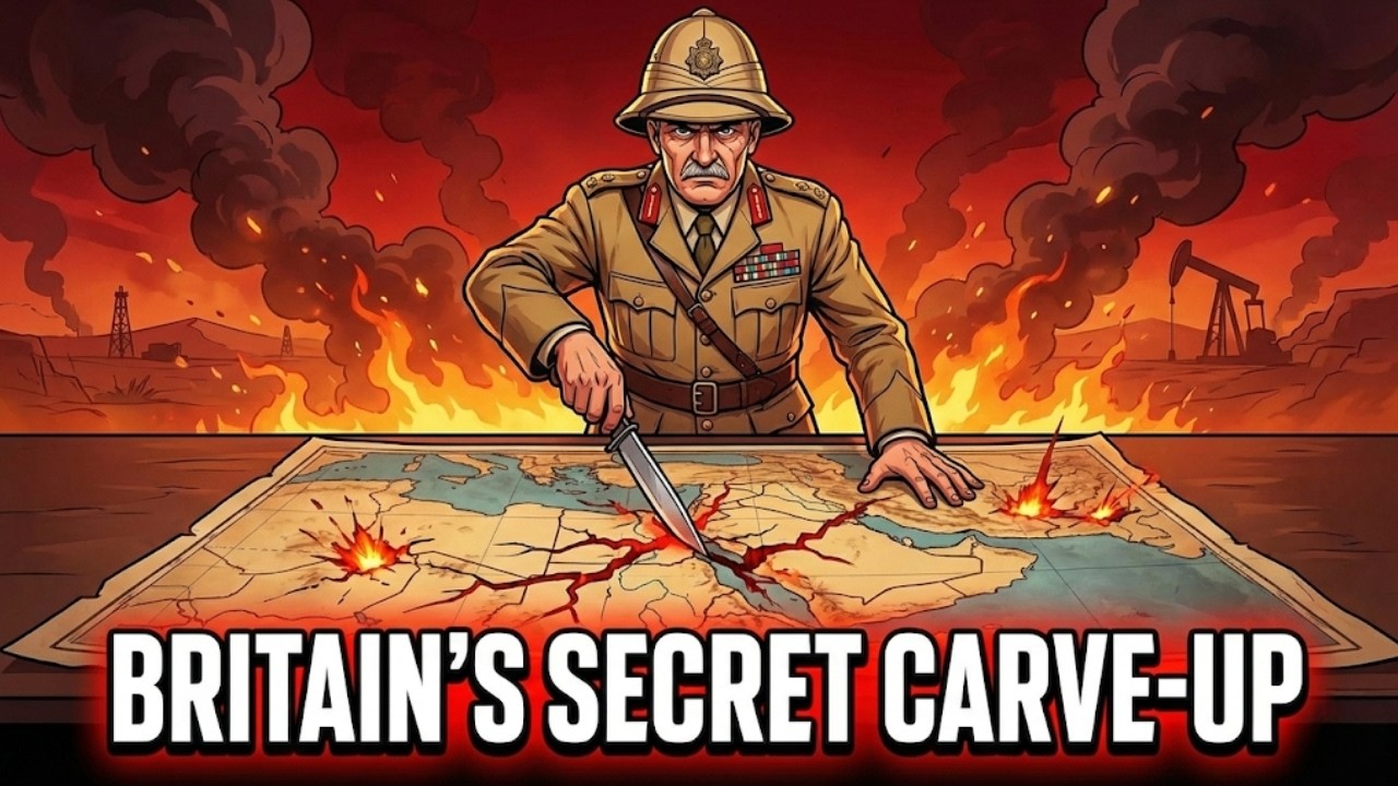 How Britain Secretly Carved Up the Middle East — And Why It's Still Exploding Today