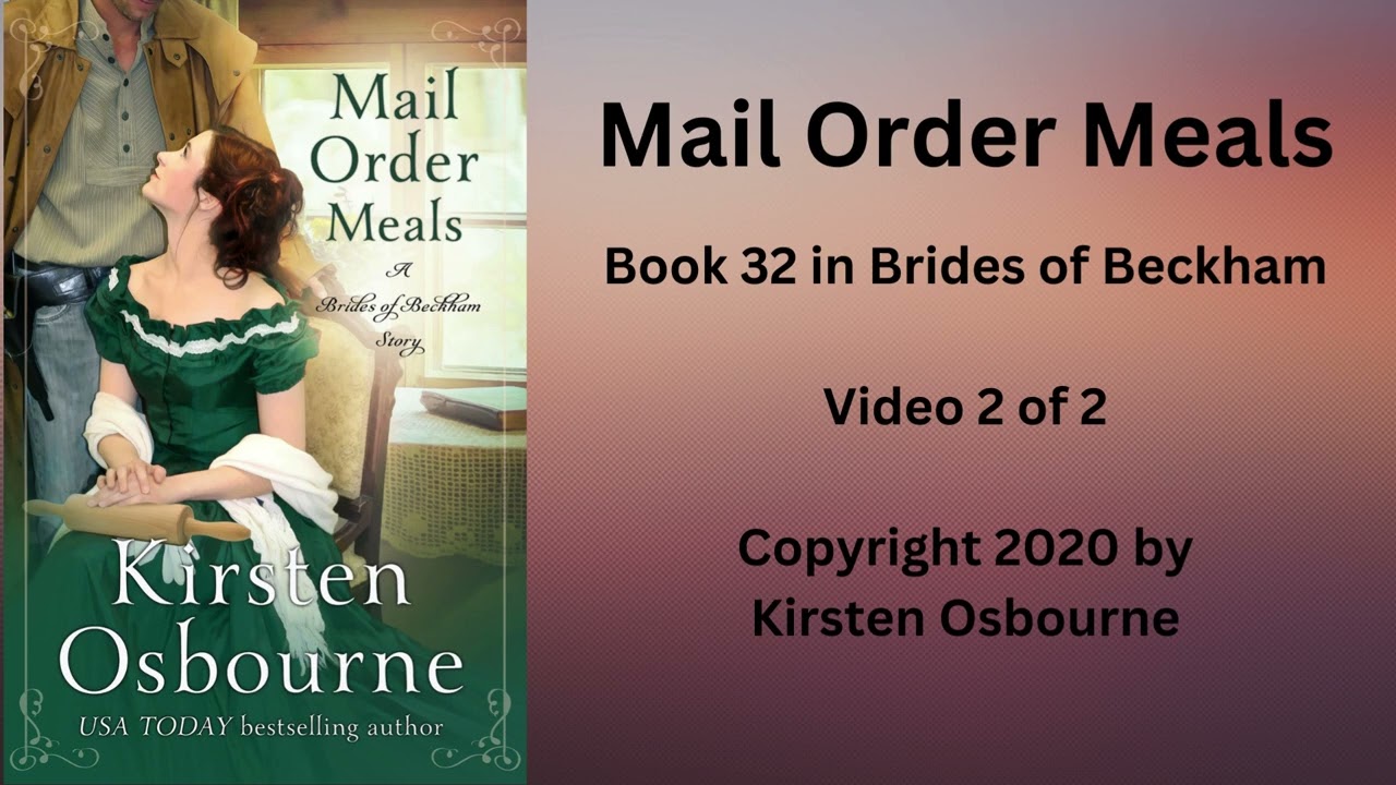 Mail Order Meals Video 2 of 2