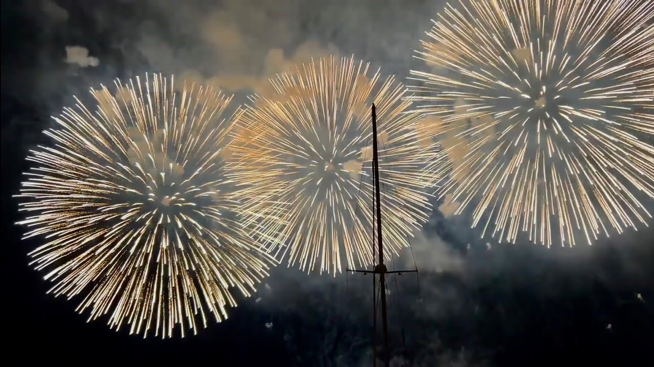 4K - FUOCHI D'ARTIFICIO - RAPALLO (GE) 2024 -SESTIERE COSTAGUTA - PIROMAGIA DI RUSSO GAETANO #night