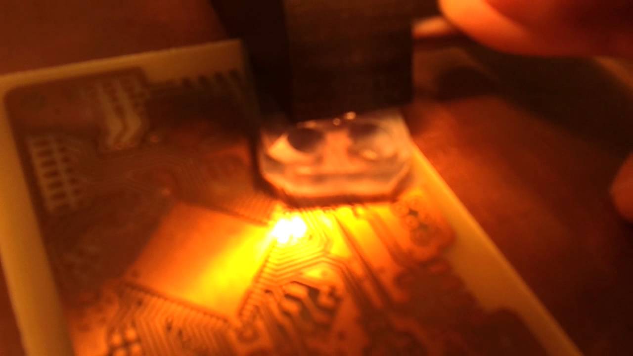 Drilling PCB holes with a Variodrill