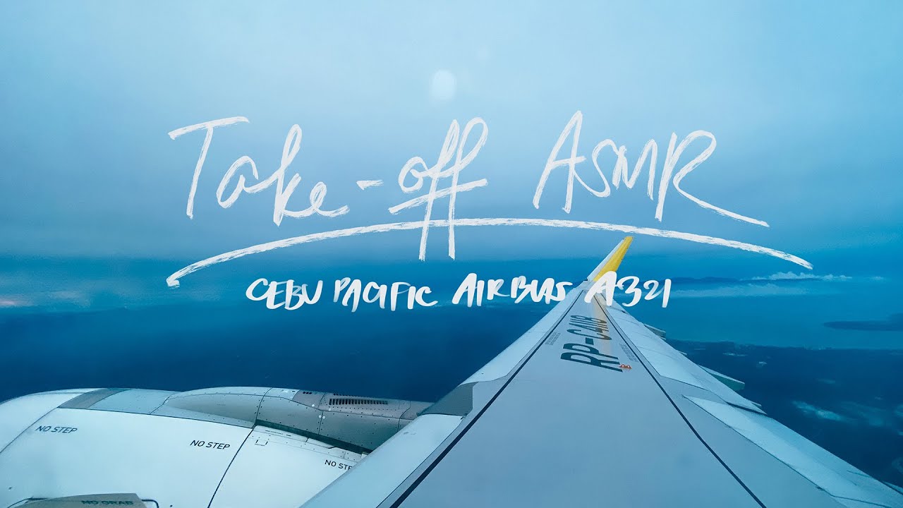 Cebu Pacific Air Airbus A321 NEO FULL TAKE-OFF VIDEO | Davao International Airport | 4K