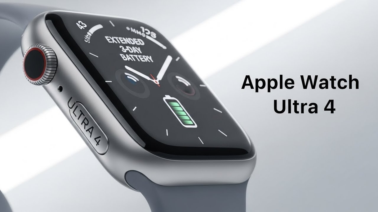 Трехдневное время автономной работы Apple Watch Ultra 4 вас шокирует.