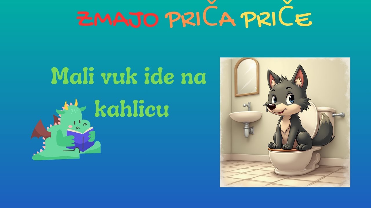 Priča na Hrvatskom za Djecu | Priča #5 Mali Vuk skida pelene