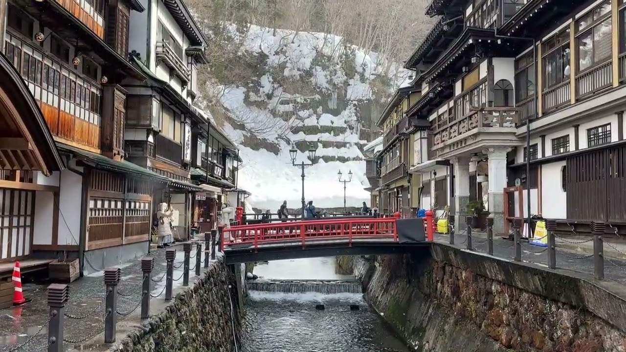銀山溫泉 藏王樹冰