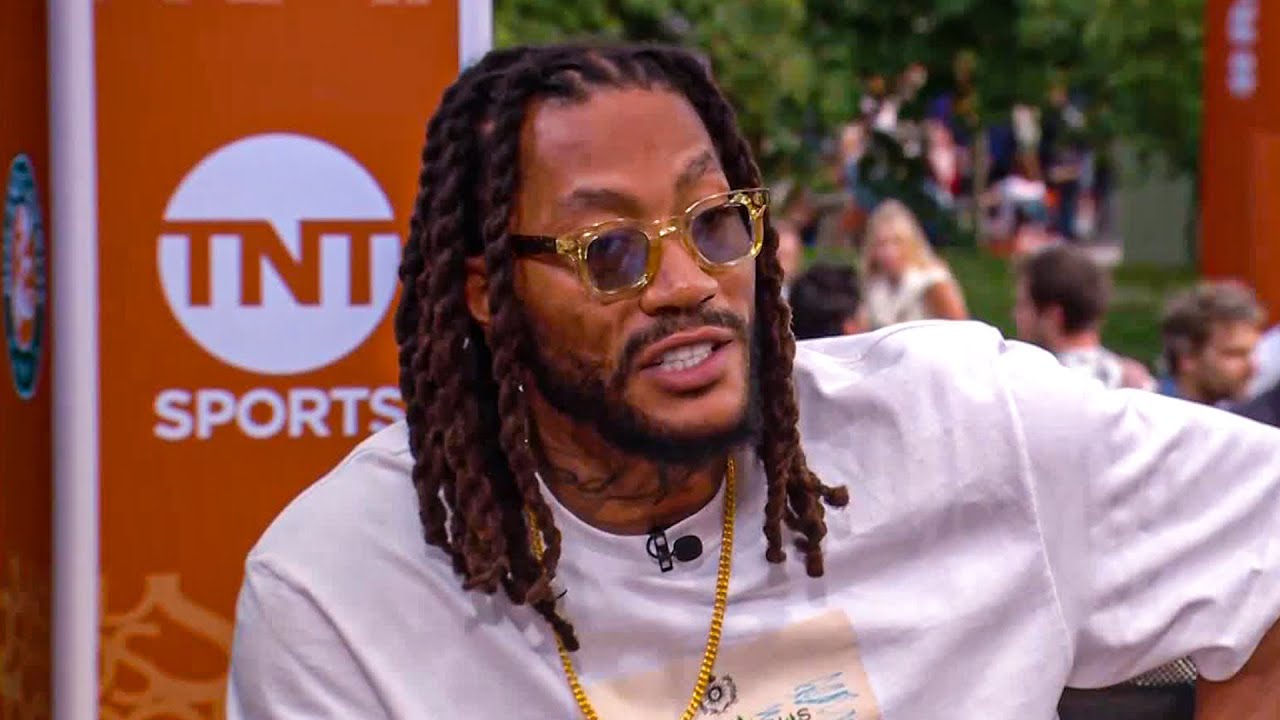 Derrick Rose Joins TNT at Roland Garros 2025 – FULL Interview